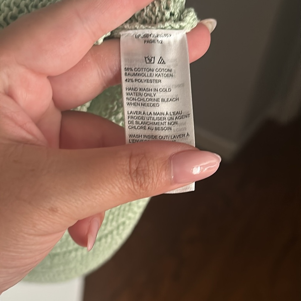 🆕 Lord & Taylor Green Light Sweater - Petite XLarge - Picture 6 of 6